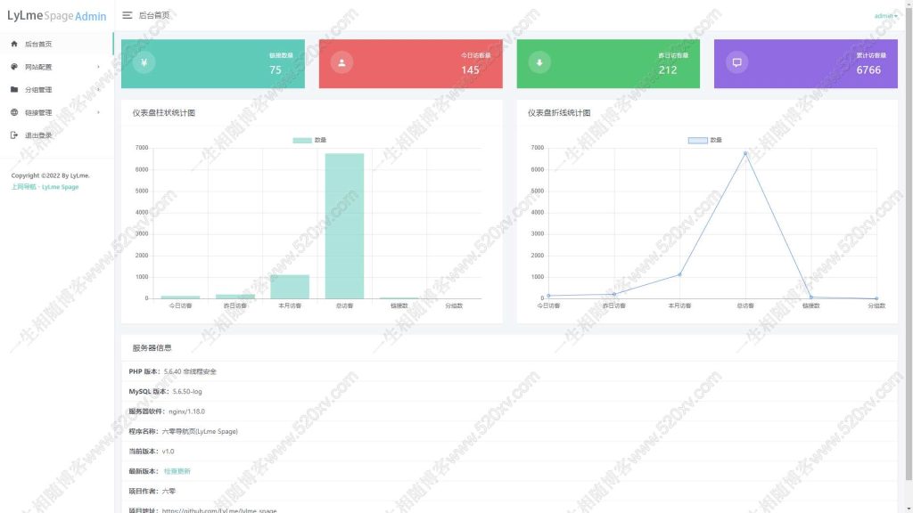图片[4]-免费网址导航六零导航网站源码(LyLme Spage) v1.7.0最新版内置多个模板-拾光资源网