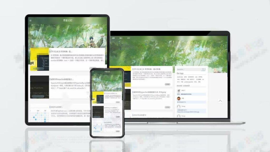 NoLine主题 一款简洁功能强大的typecho主题-拾光资源网