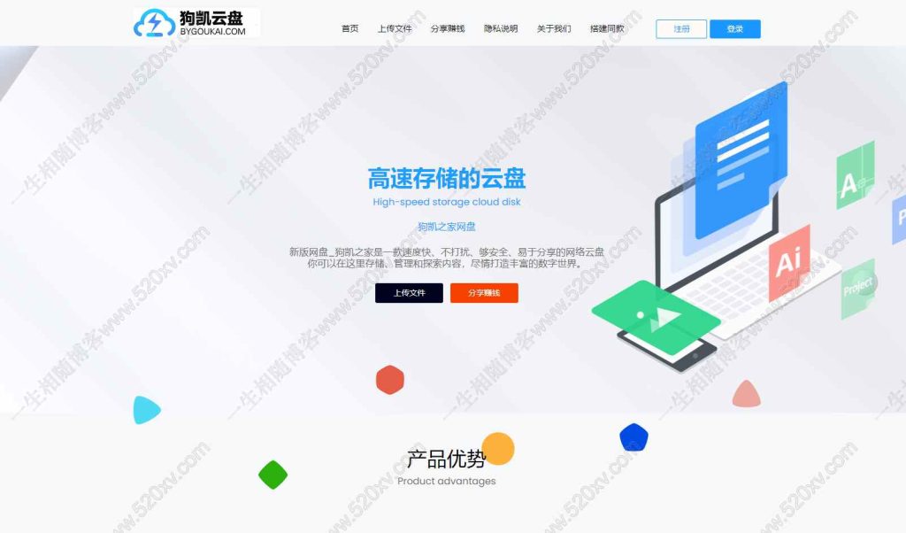 2024运营级别网赚网盘源码附教程-拾光资源网