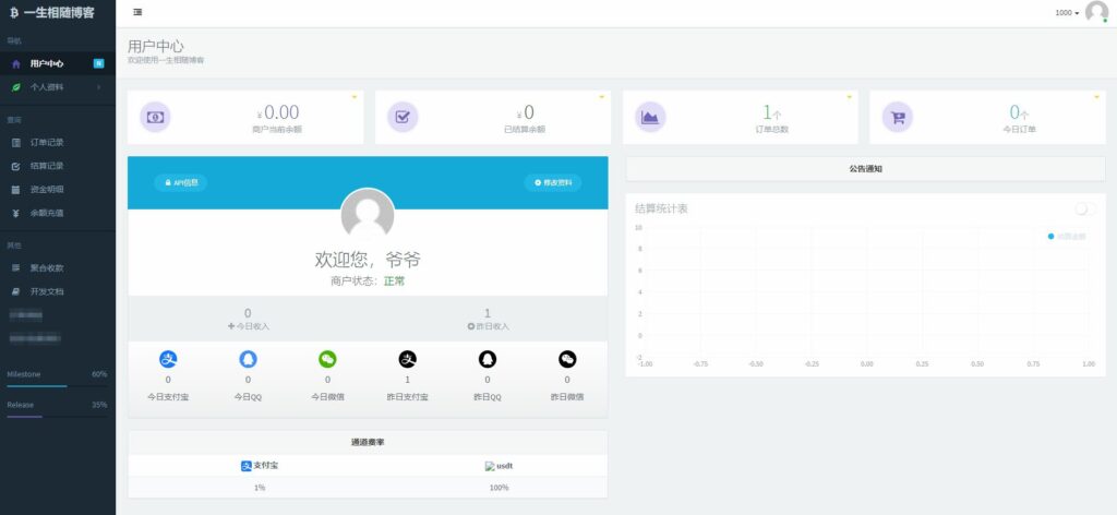 图片[2]-2024年2月最新彩虹易支付系统源码支持USDT交易 内置多套模板全开源支付平台程序源码免授权版-拾光资源网