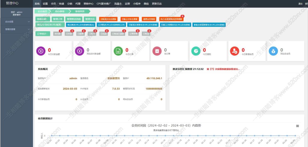 独立版快递寄件系统小程序源码v3.3.3 含小程序前端源码 支持cps推广流量主功能 全新物流平台系统-拾光资源网