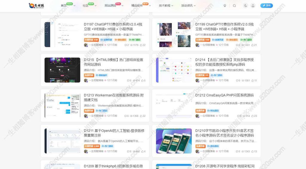图片[2]-WordPress资源站8000条数据整站打包附安装教程 轻松实现躺赚-拾光资源网