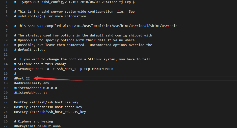 centos修改SSH默认的22端口-拾光资源网