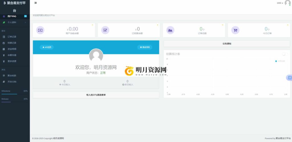 图片[2]-2025年4月新版彩虹易支付源码个人免签约支付系统-拾光资源网