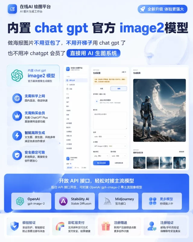 AI图片创作系统源码-辰光资源网